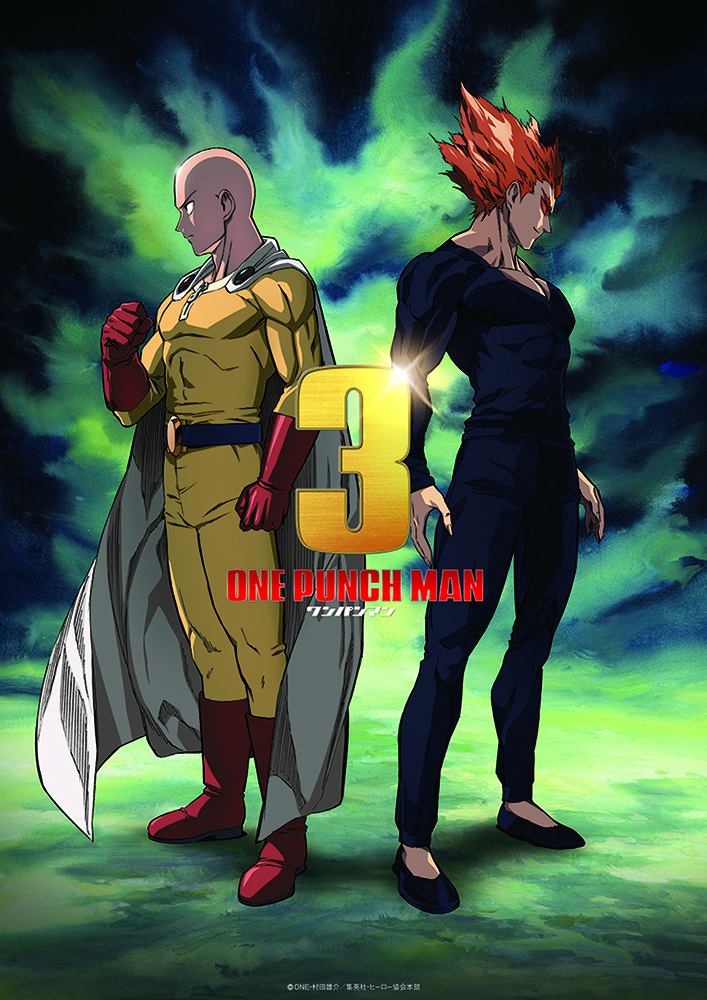 One Punch Man Season 3 visual by Chikashi Kubota