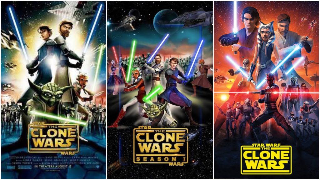 The Clone Wars posters