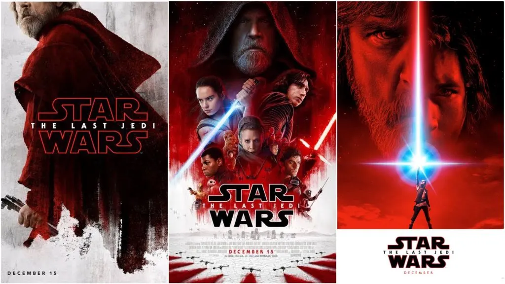 The Last Jedi posters
