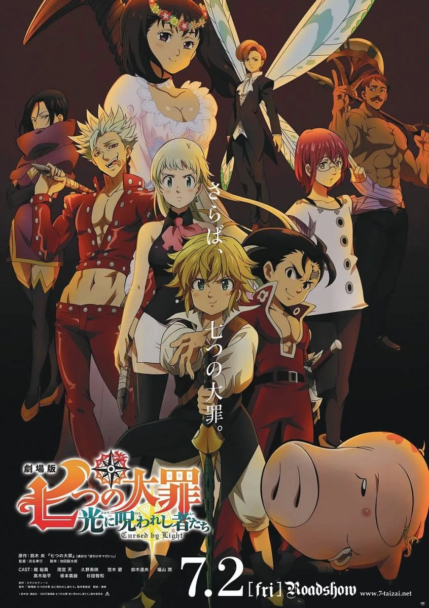 The Seven Deadly Sins Anime Series Best Seven Deadly Sins Anime Watch Order: Series, OVAs, and Movies