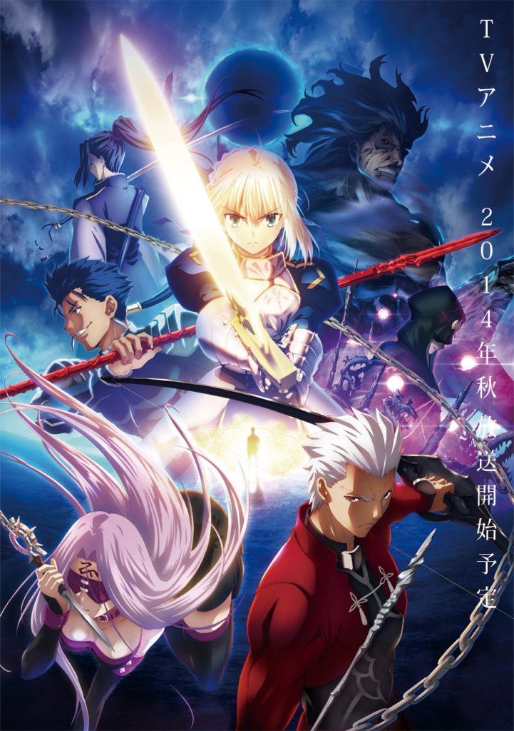 Ranking of Fate anime adaptations based on MAL score  rgrandorder