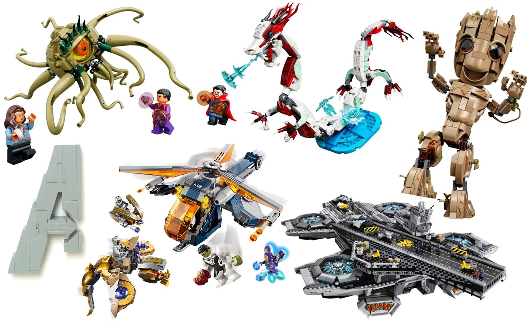 15 Best LEGO Marvel Sets, Ranked