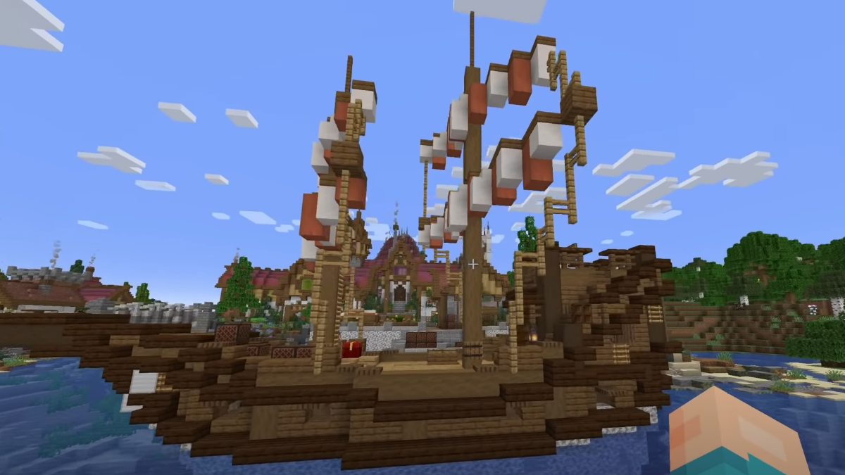 Wooden Boat in Minecraft