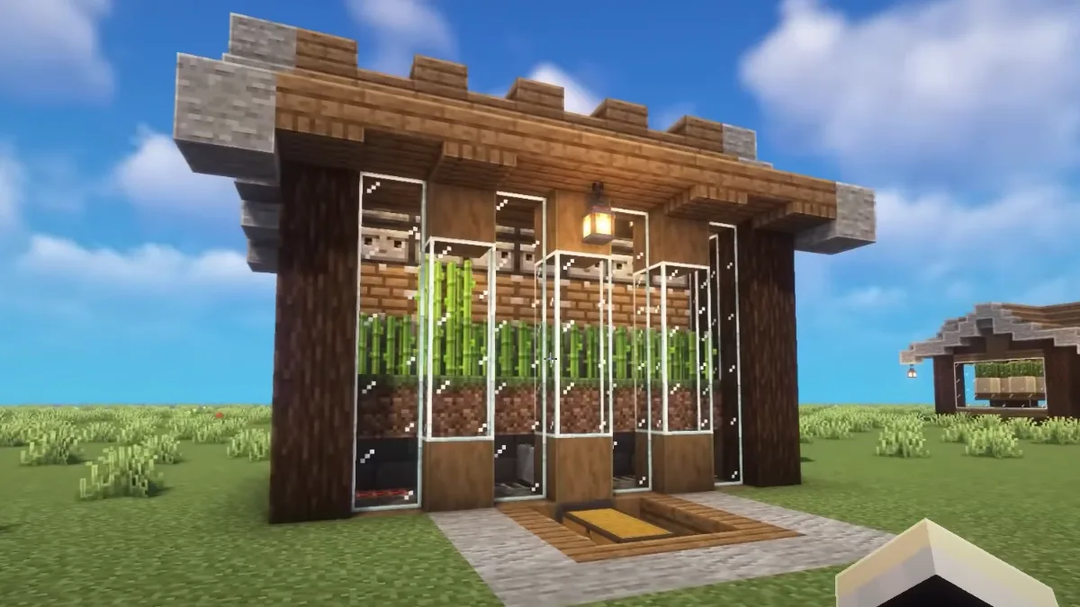 Automated Sugarcane Farm in Minecraft