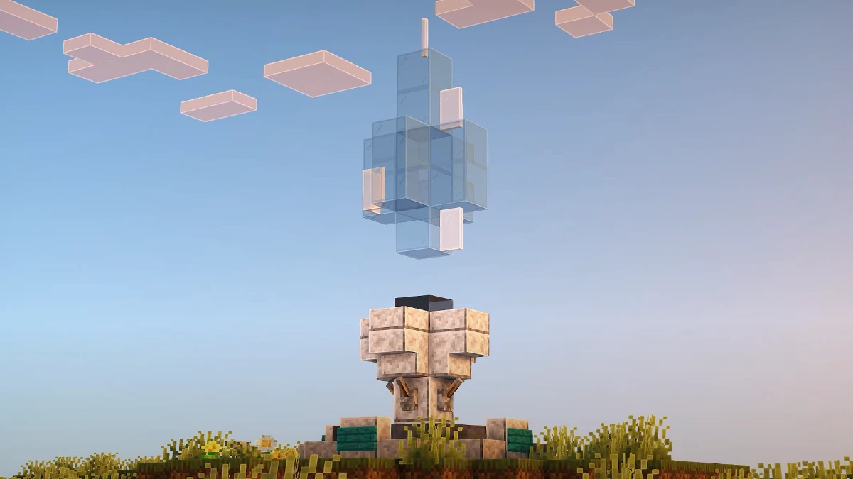 Statue of Uncertainty in Minecraft