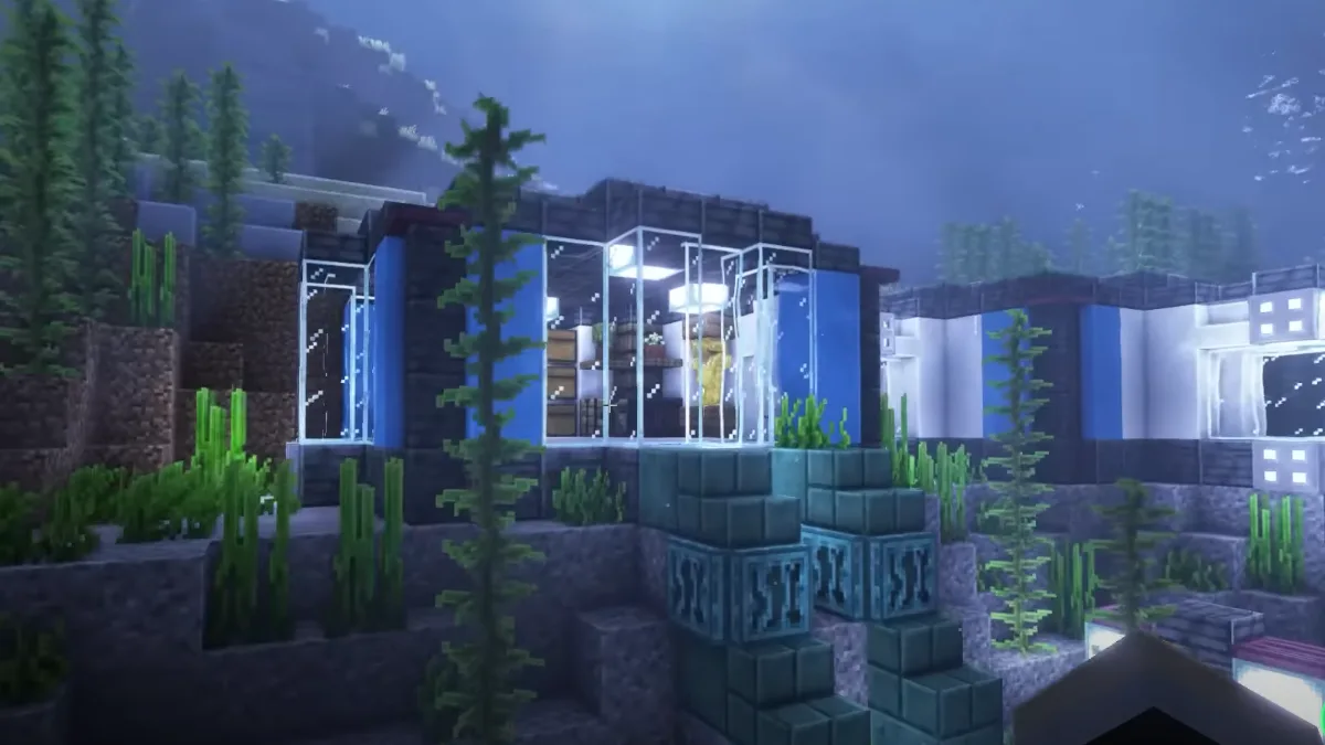 Aquarium in Minecraft