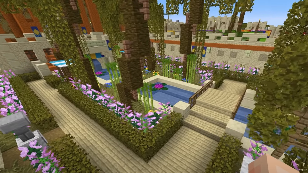 Ornate Garden in Minecraft