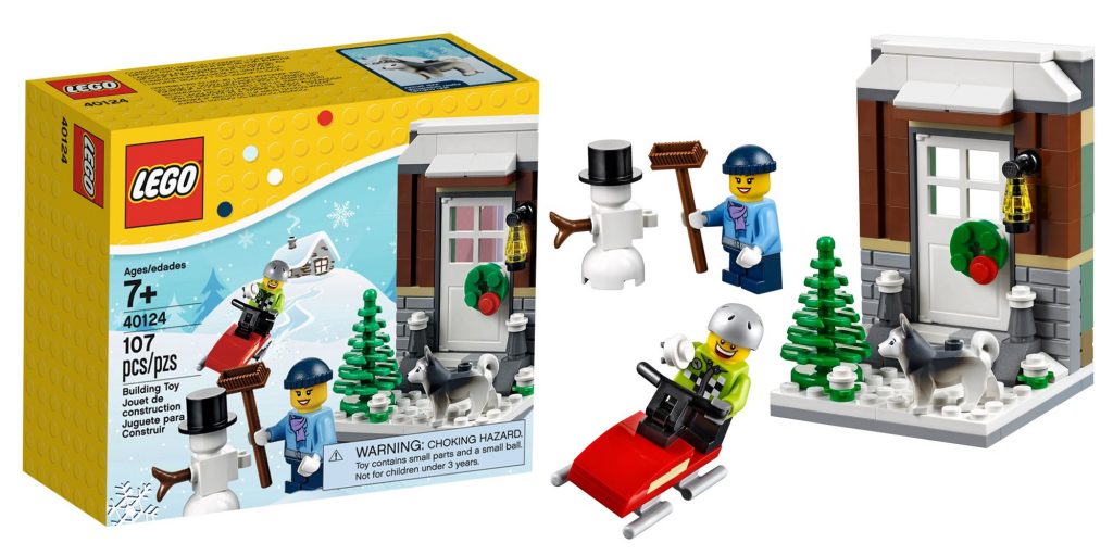 40124 Winter Fun LEGO Christmas set
