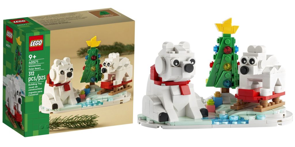 40571 Wintertime Polar Bears LEGO Christmas set
