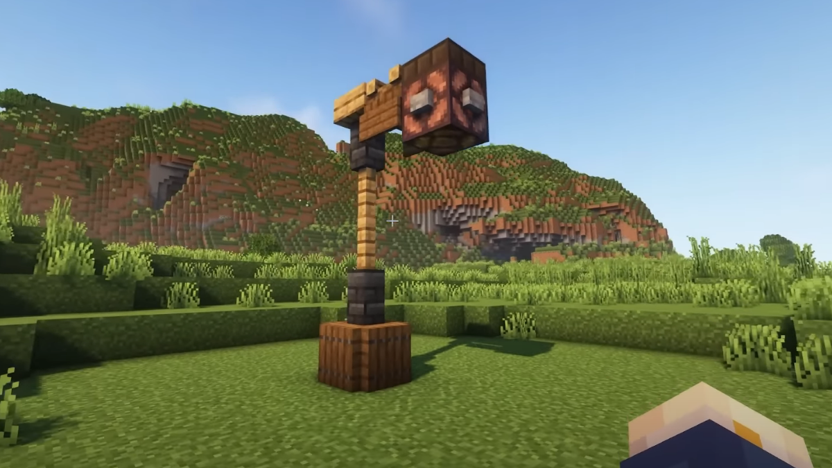 Lamp With Daylight Sensor in Minecraft