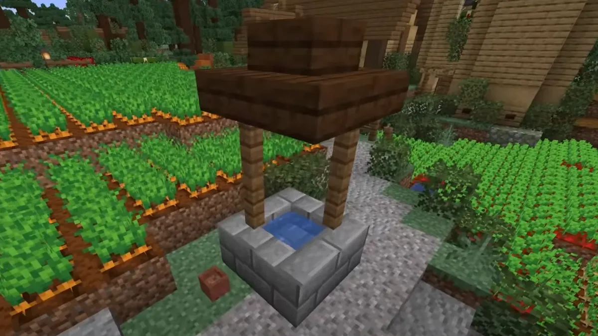 Small Well in Minecraft