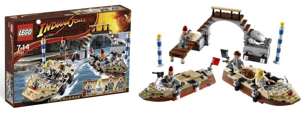 LEGO Indiana Jones sets ranked - 7197 Venice Canal Chase