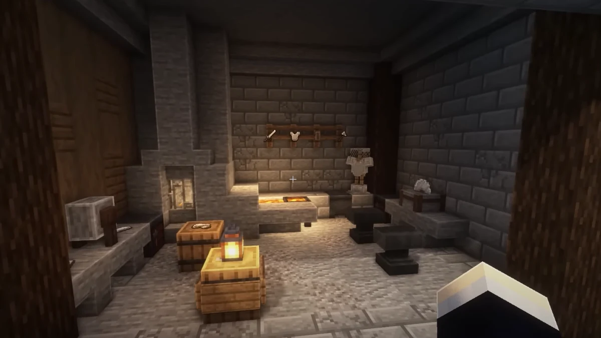 Weapon Room in Minecraft