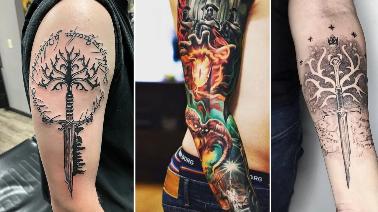 Fellowship Of The Ring Tattoos And Body Art And Rings On Pinterest