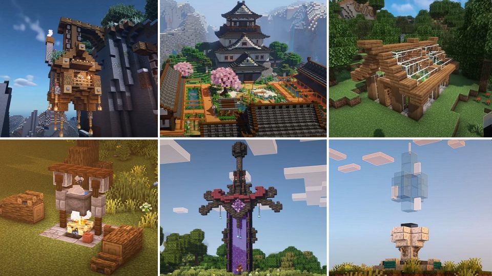 100 Best Minecraft Building Ideas: Coolest Things to Build 1.19 ...