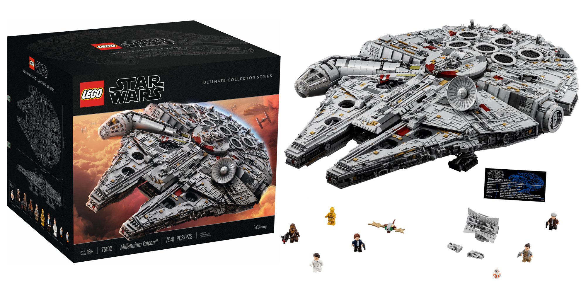 Hardest LEGO Sets to Build: 75192 Ultimate Collectors Series Millennium Falcon