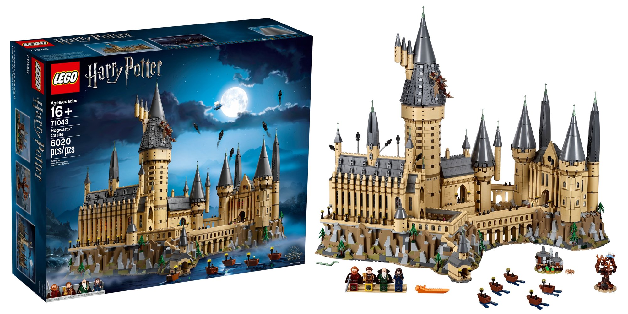 Hardest LEGO Sets to Build: 71043 Hogwarts Castle