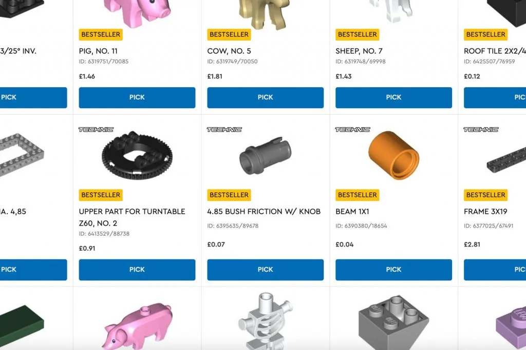 Cheap discount lego parts