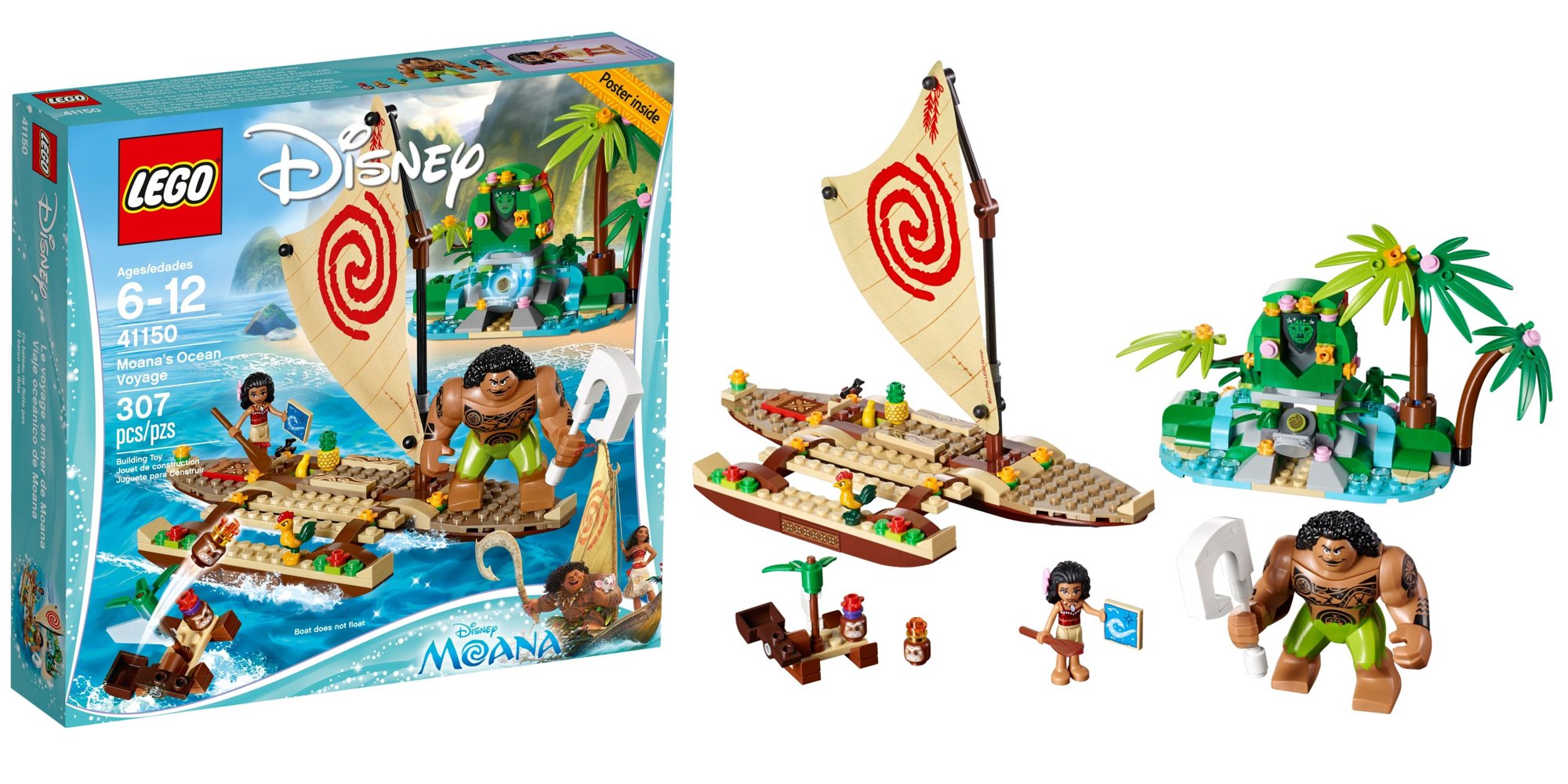 Best LEGO Disney sets - Moana's Ocean Voyage