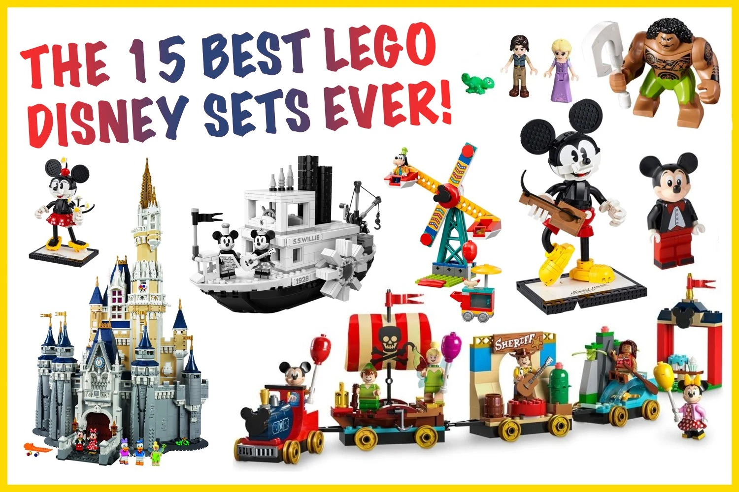 15 Best LEGO Disney Sets Ever