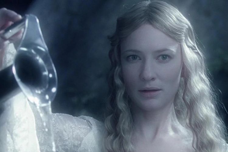 Cate Blanchett as Galadrial in LOTR