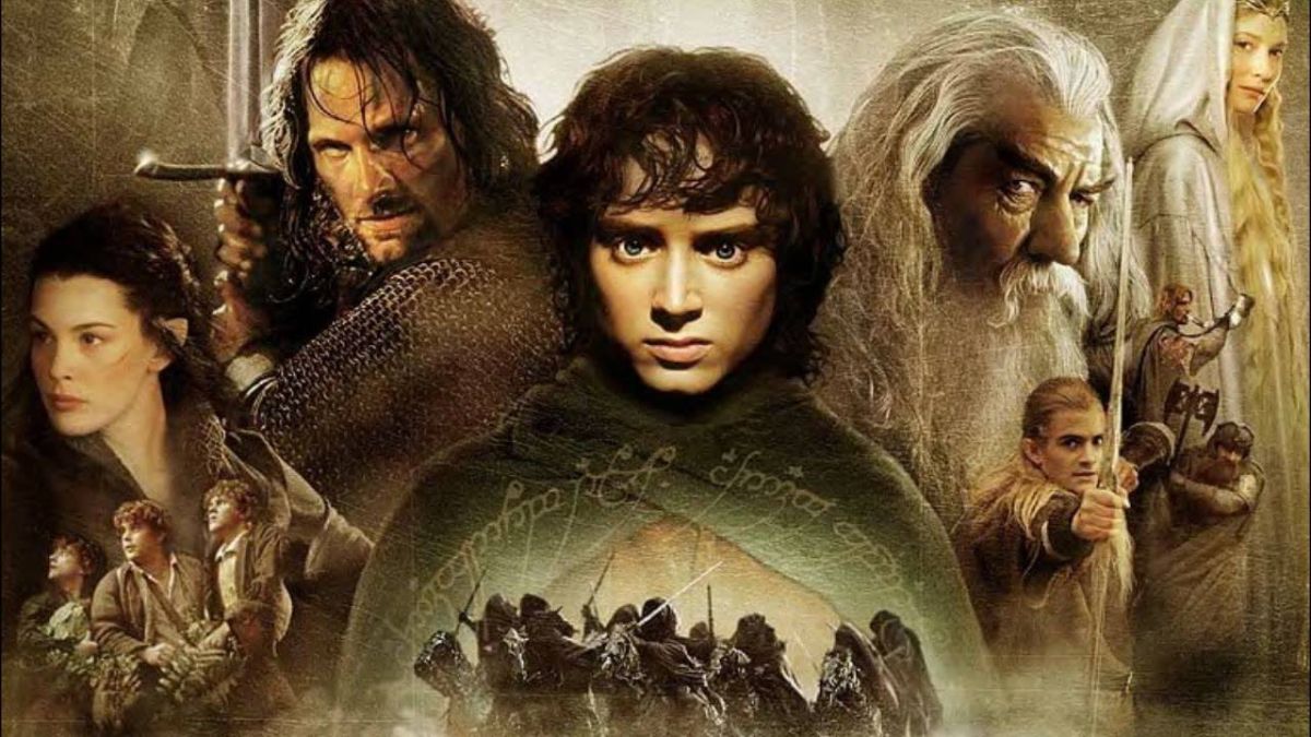 Main characters from the Lord of the Rings movies