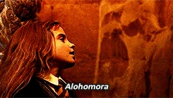 Alohomora Spell (Unlocking Charm) in Harry Potter