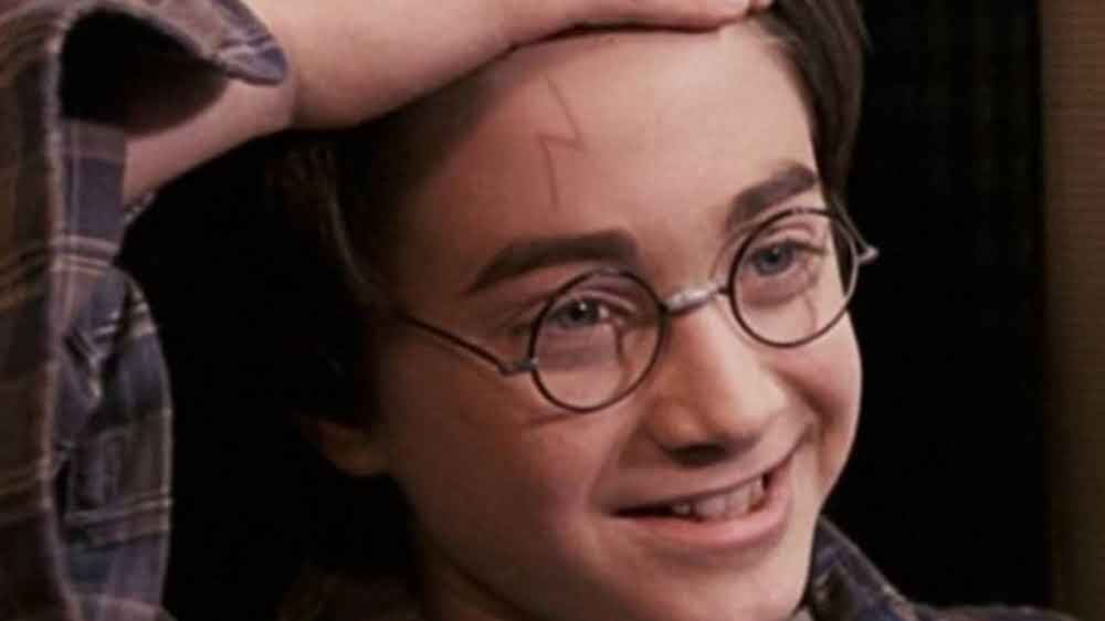 Harry Potter's Lightning Shaped Scar (Right Forehead)
