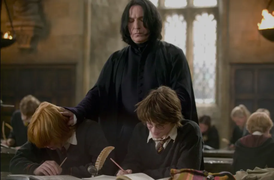 Professor Severus Snape in Class