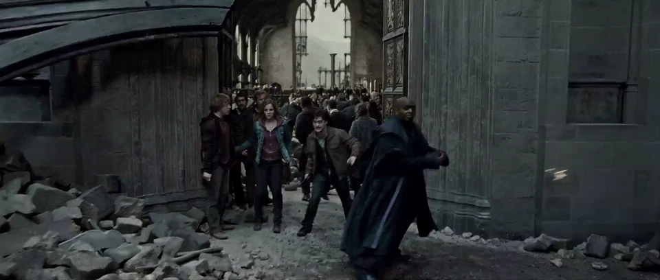 Protego Spell (Shield Charm) in Harry Potter