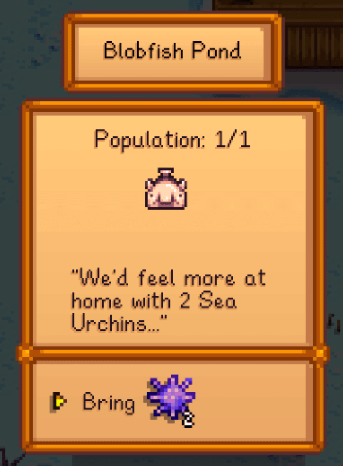 My Blobfish Gave Me a Pearl : r/StardewValley