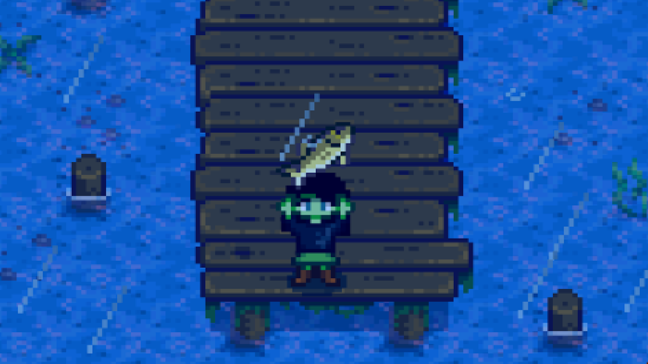 How to Catch and Use a Walleye in Stardew Valley