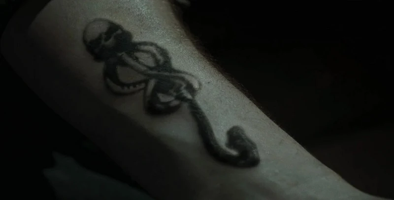 Dark Mark Tattoo in Harry Potter