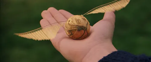 Golden Snitch in Harry Potter