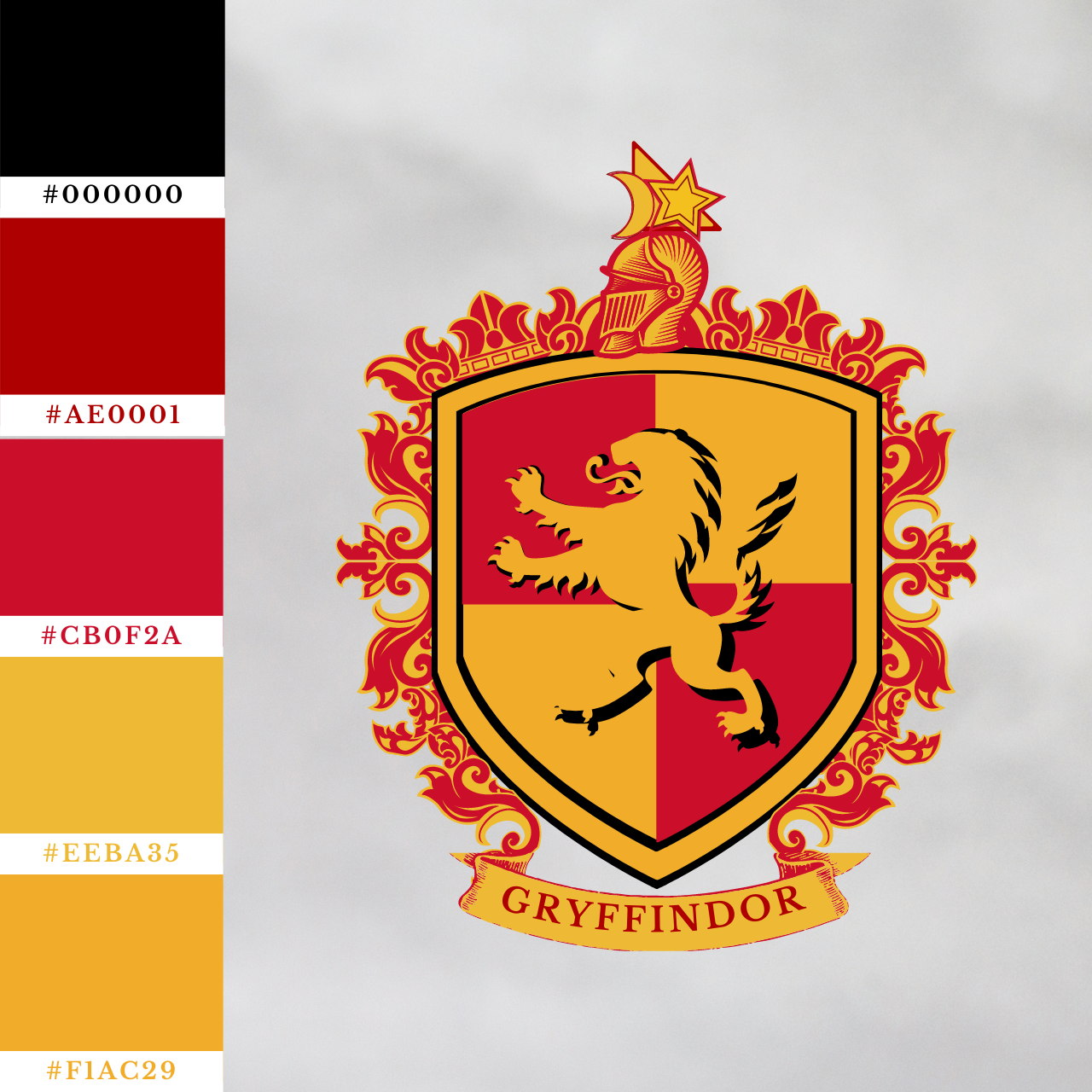 Gryffindor House Colors