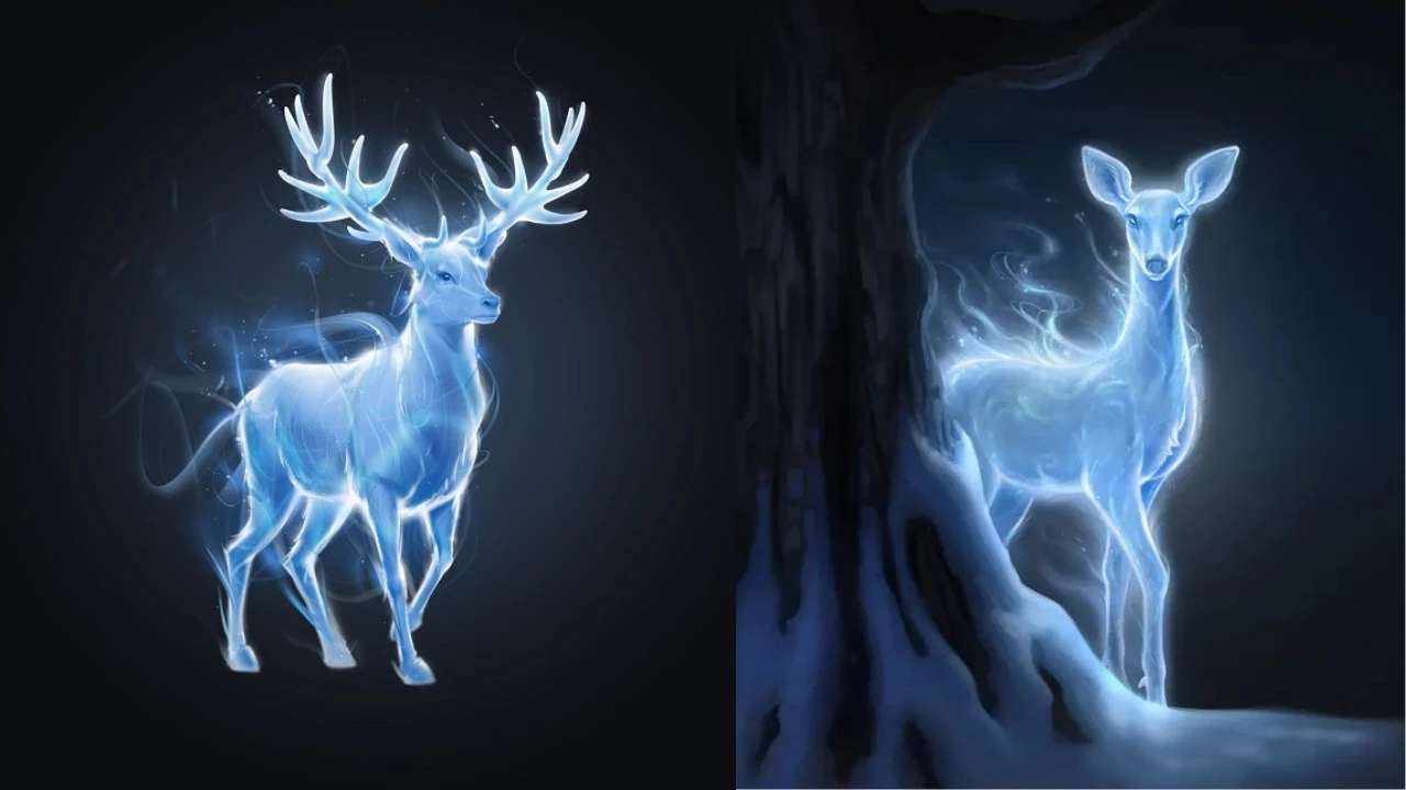 Harry Potter Patronuses Stag and Doe