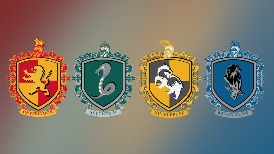 Harry Potter Hogwarts House Colors Color Palettes and Hex Codes