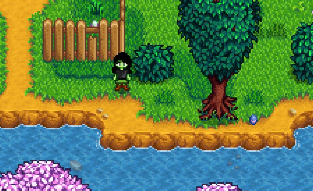 Location of Eggs Five and Six in the Stardew Valley Egg Hunt Best Route