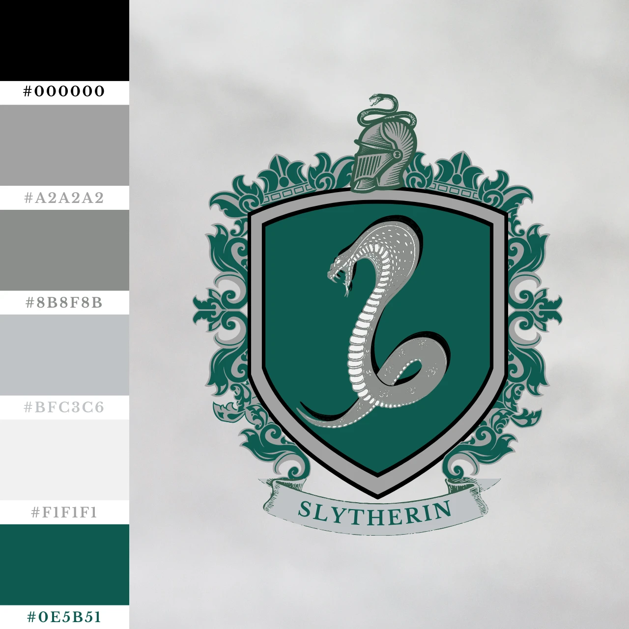 Slytherin House Colors