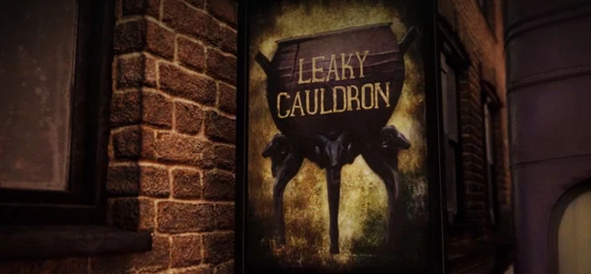 The Leaky Cauldron in Harry Potter