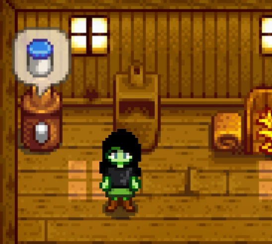Character with mayonnaise Stardew Valley