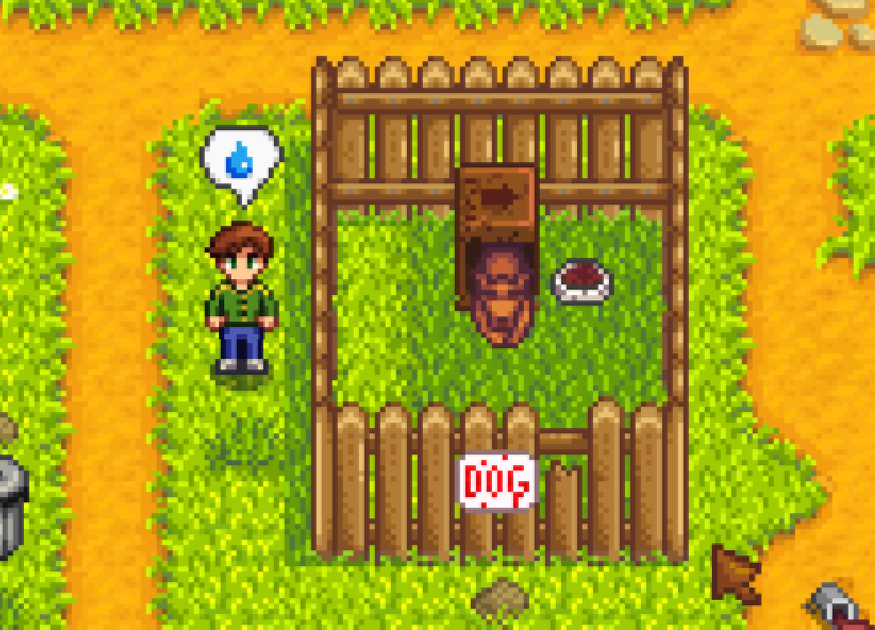 Four Heart Scene, Alex and Rusty Stardew Valley