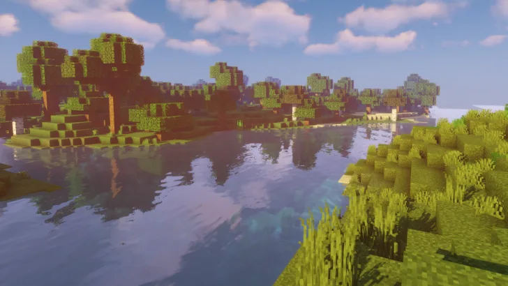 Sildur's Vibrant Shaders pack in Minecraft 1.20 Trails & Tales