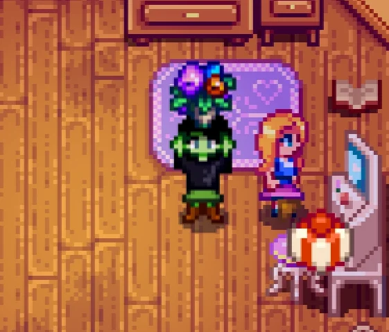Gifting Bouquet to Haley Stardew Valley
