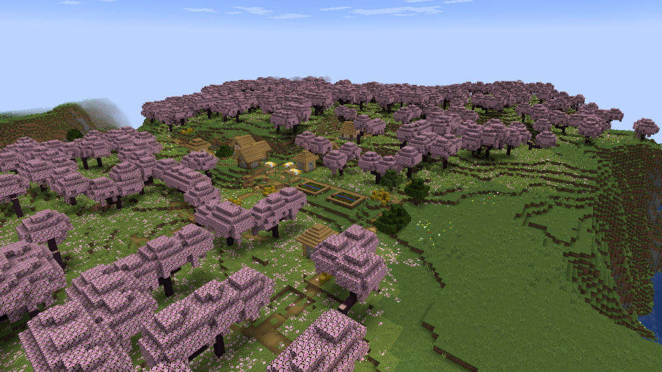 12 Best Minecraft Cherry Grove Seeds 1.20