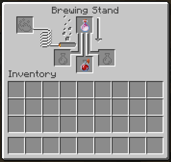Brewing Pattern for Lingering Potion of Healing
