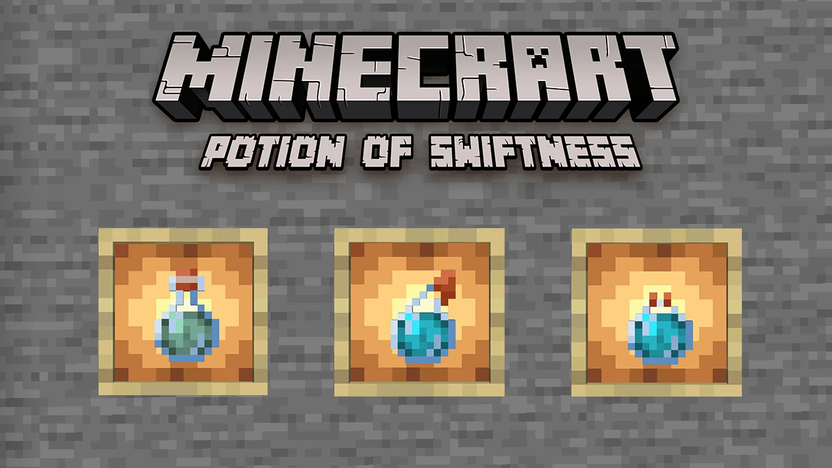 How To Make A Potion Of Swiftness In Minecraft 1 20 2024   Featured Swift 