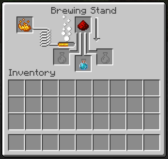 Brewing Pattern for Extended Potion of Swiftness