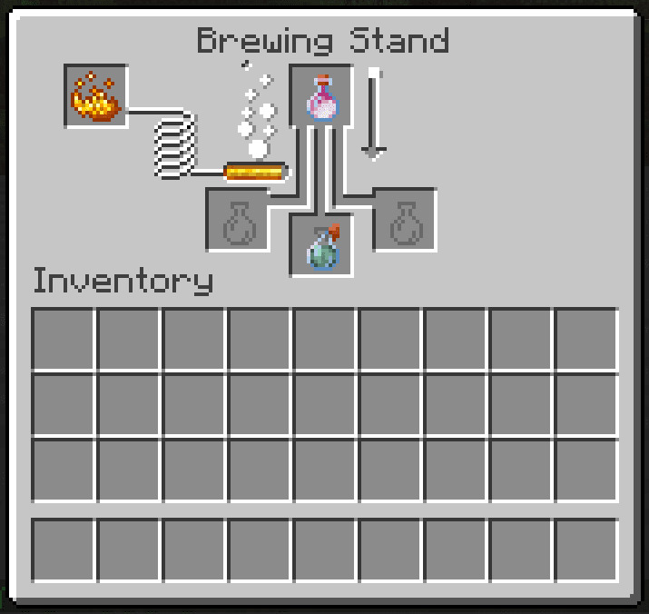 Brewing Pattern for Lingering Potion of Water Breathing